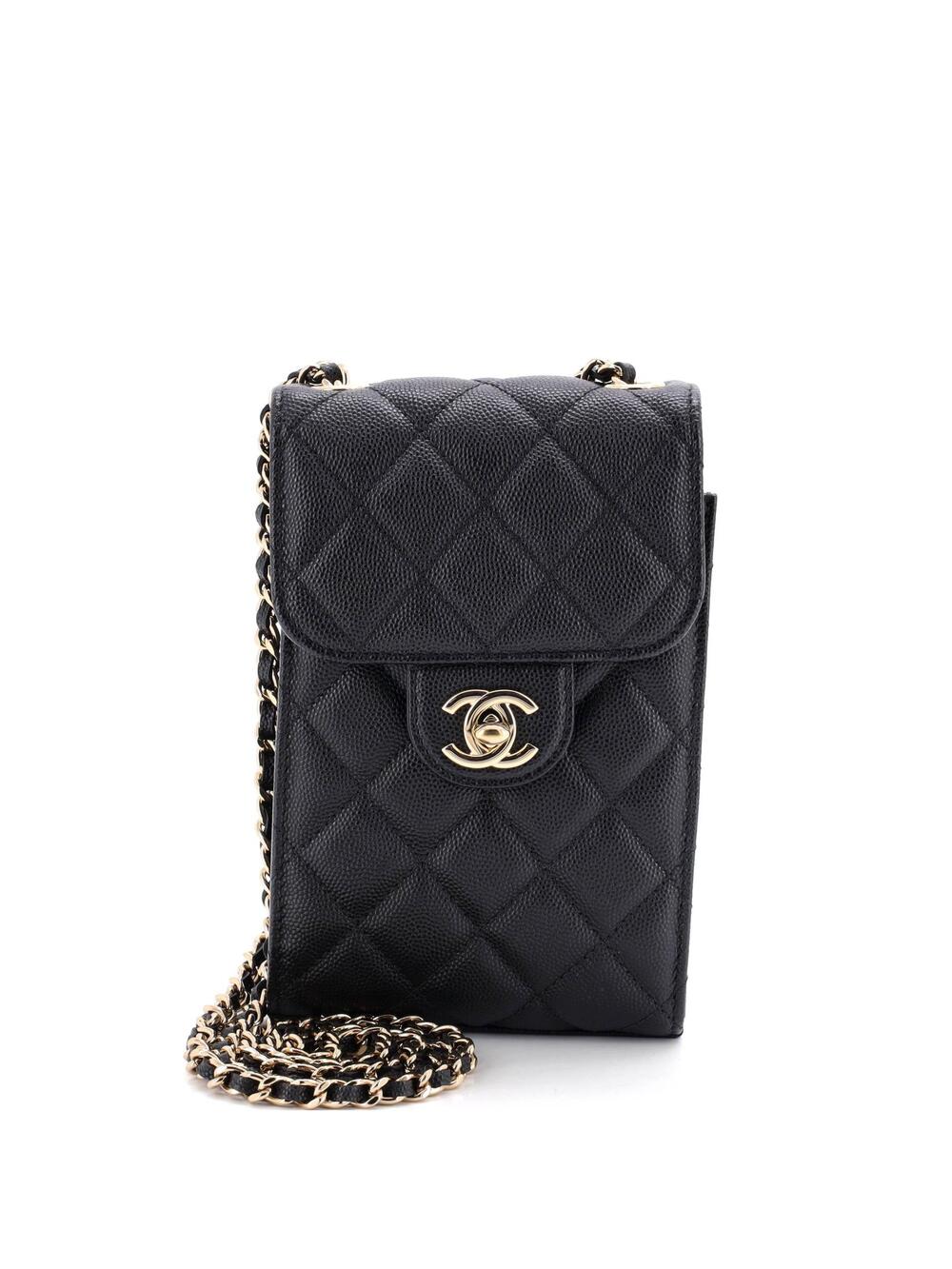 Chanel Cc Flap Phone Holder Crossbody #343116C31B
